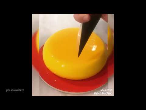 Видео: Красивая Подборка тортов с зеркальной глазурью/Beautiful Selection of Cakes with Mirror glaze