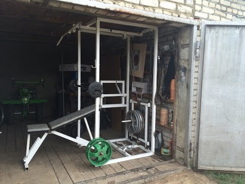 Видео: Многофункциональный тренажер "Силач 2" Модернизация .