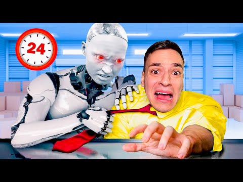 Видео: РОБОТ С ИЗКУСТВЕН ИНТЕЛЕКТ МЕ КОНТРОЛИРА ЗА 24 ЧАСА!