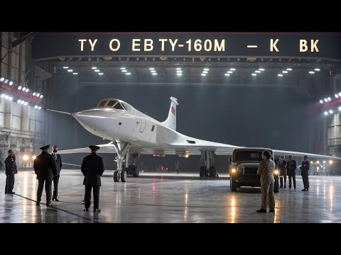 Видео: ШОК! ✈️ Новый Туполев Ту-160М «Белый лебедь» показали на церемонии в Англии  такого вы ещё не видели