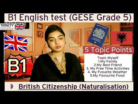 Видео: Тест по английскому языку B1 (GESE, 5 класс) | Британское гражданство SELT | Тринити-колледж Лонд...