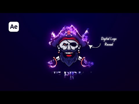 Видео: Анимация появления цифрового логотипа в After Effects | Учебное пособие по After Effects