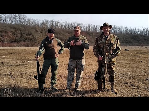 Видео: Тигр или Вепрь? Загонник или калиматор? / Тест калиматора Red Win Cherno на карабине Тигр 7.62х54
