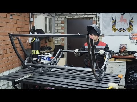 Видео: Просто и красиво! Что можно сделать из профильной трубы. #diy  #сварка 