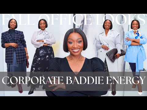 Видео: Как создать образ корпоративного злодея | Шикарный офисный стиль осени