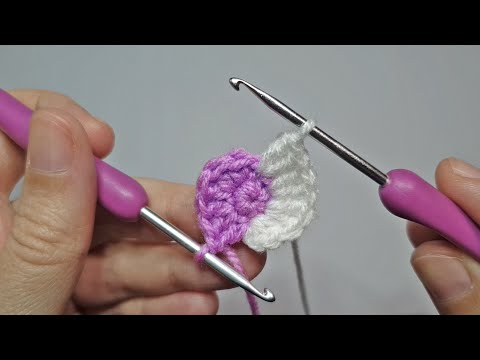 Видео: СУПЕР!!! ニットハート НиттоХато из остатков пряжи! 11 минут и ГОТОВО! Вязание крючком для начинающих!