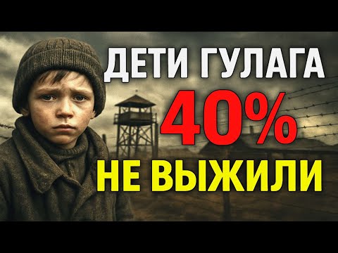 Видео: 40% детей не выживали В ГУЛАГе: Страшная правда о детях ГУЛАГа