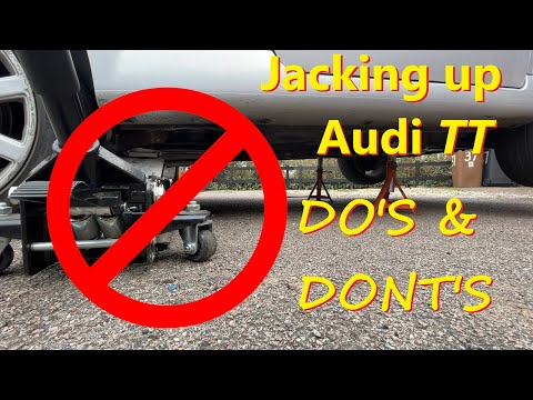 Видео: Как БЕЗОПАСНО поднять домкратом Audi TT mk1