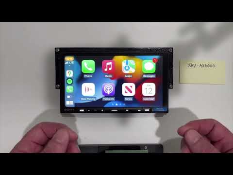 Видео: Sony XAV-AX4000 и XAV-AX6000 — распаковка и сравнение функций