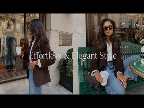Видео: Как одеться элегантно и без лишних усилий осенью | Ralph Lauren, Palome, Theory