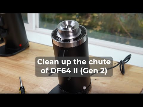 Видео: Очистите выходной желоб DF64 II (gen 2)