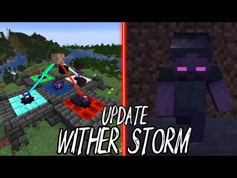 Видео: Cracker's Wither Storm Mod 2023 New UPDATE 3.2 | Визер Шторм Обзор #ОбзорМода #witherstorm #таймкод