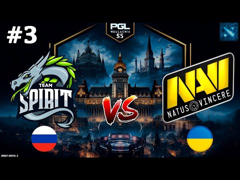 Видео: ВОТ ЭТО РУБИЛОВО, СНОВА ДЭФ МЕГАКРИПОВ! | Spirit vs NAVI #3 (BO3) PGL Wallachia S5