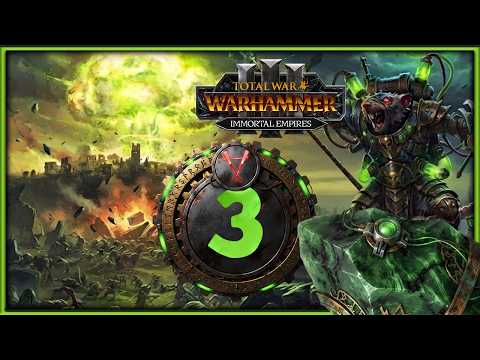 Видео: Скавены прохождение Total War Warhammer 3 за Икита Клешня - часть 3