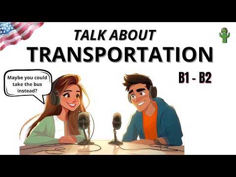 Видео: Практика английского языка в реальной жизни: разговоры о транспорте | Подкаст на английском языке...