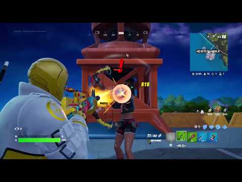 Видео: Фортнайт: Как легко победить босса Дина Митт | Fortnite: Defeating Dynamic Dina Mitt Easily PS4