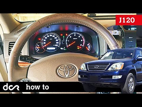 Видео: Toyota Land Cruiser Prado 120 / Lexus GX470 — снятие комбинации приборов