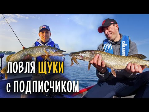 Видео: Ловля щуки на большие приманки в Черкассах. Рыбалка с подписчиком YouTube.