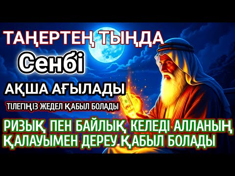 Видео: Сатурналардың қатты дуасы – 100% тәсіл ризық пен молшылық үшін