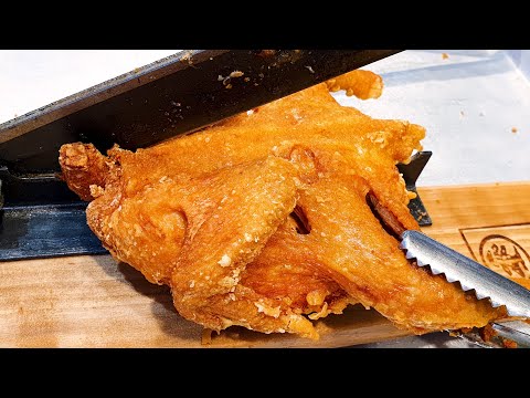 Видео: Лучшая жареная курица в Корее, оригинальная жареная курица, кисло-сладкая курица, корейская еда