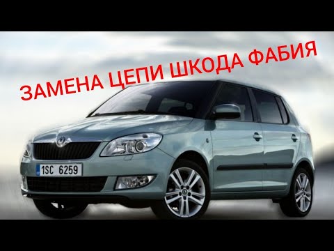 Видео: ЗАМЕНА ЦЕПИ НА ШКОДА ФАБИЯ 1.2