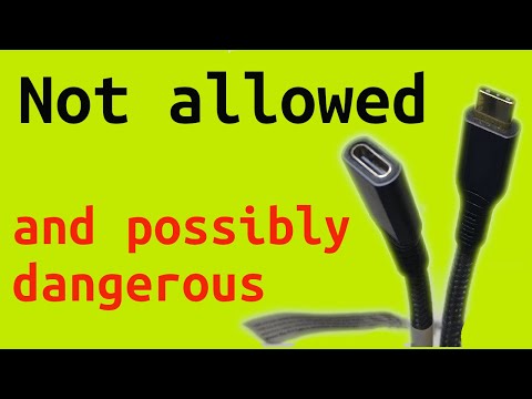 Видео: Расширения USB-C не допускаются по определенной причине