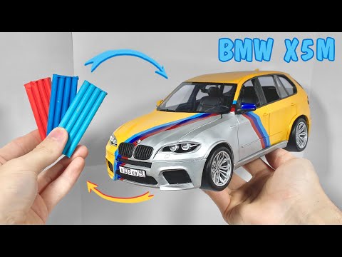 Видео: Превращение пластилина в машину, BMW X5M, 210 часов работы, как я это делаю?