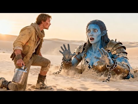 Видео: Он нашёл полузарытую гигантшу в пустыне — и услышал: «Не приближайся. Твой запах — смерть» | HFY