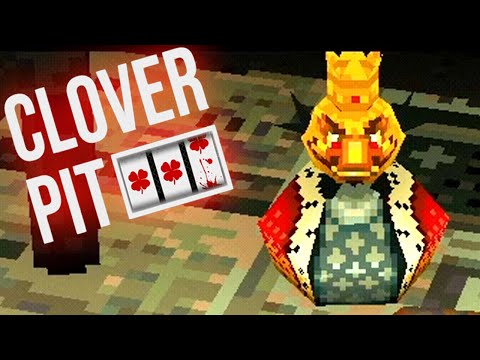 Видео: ЖАДНЫЙ, ЖАДНЫЙ ЦАРЬ! - CloverPit #010  / Хоррор Рогалик