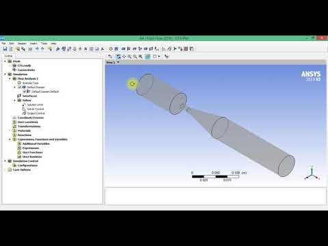Видео: 8.1 Моделирование кавитации при течении жидкости в трубе. Постановка задачи