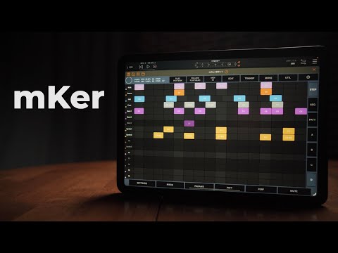 Видео: mKer - крутой секвенсор в твоем Ipad