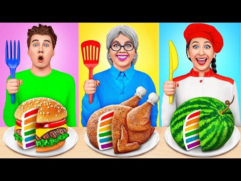 Видео: Кулинарный Челлендж: Я против Бабушки | Вкусные Рецепты от Multi DO Challenge