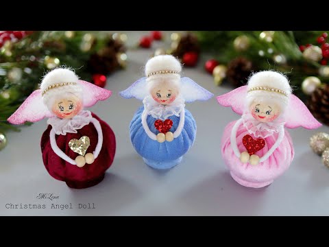 Видео: 👼 АНГЕЛ К РОЖДЕСТВУ 💖 XMAS ANGEL DOLL 👼