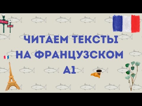 Видео: ЧИТАЕМ ТЕКСТЫ НА ФРАНЦУЗСКОМ #5 Уровень A1