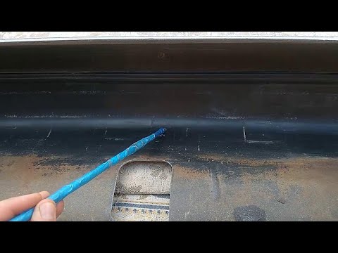 Видео: Соединение бампера с усилителем Пассат б3. Joining plastic part of bumper to bumper's iron power 35i