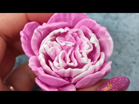 Видео: Чудесные пионы из мыла. Мыльные цветы. Заливаю силиконовые формы цветов