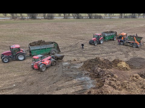 Видео: Внесение удобрений 2024 Case IH, Man, Samson, Meprozet и Manitou Разбрасывание и транспортировка нав