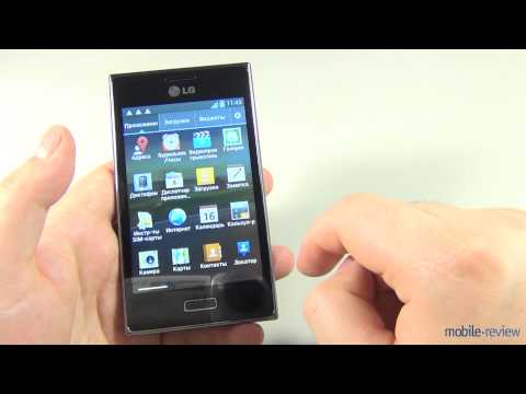 Видео: Обзор LG Optimus L5 (E610)