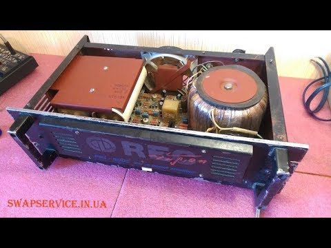 Видео: Усилитель REC PPS 600S ремонт