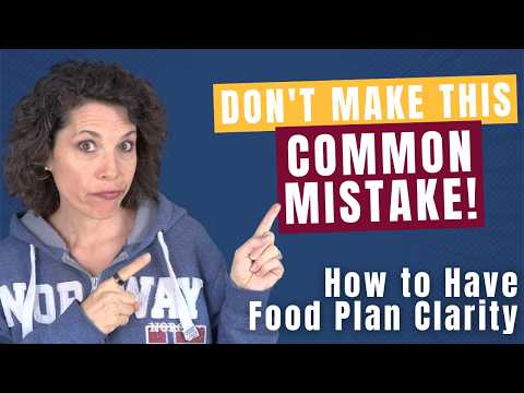Видео: Еженедельный видеоблог: Ясность плана питания