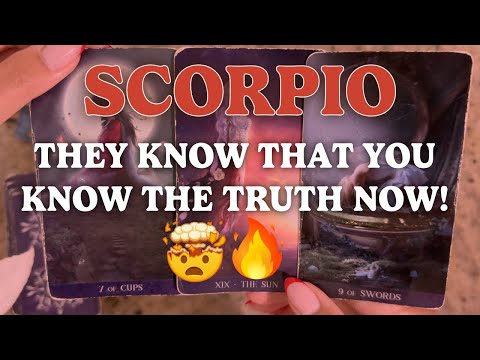 Видео: 🦂 СКОРПИОН: ОНИ ЗНАЮТ, ЧТО ТЫ УЗНАЛА, И ТЕПЕРЬ ПАНИКУЮТ 🤯 (СМОТРЕТЬ ДО 12 ОКТЯБРЯ 🔥)