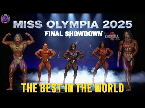 Видео: Финал конкурса «Мисс Олимпия-2025» | Лучшие моменты, позирование и награды — Андреа Шоу снова это...