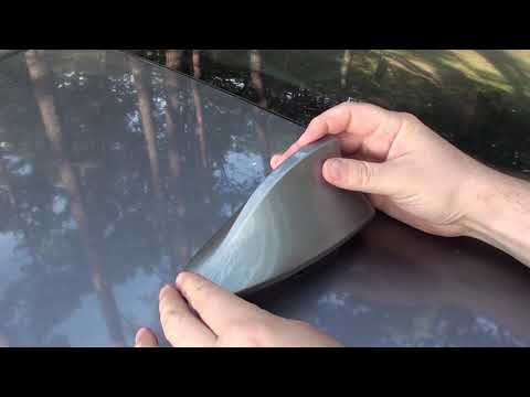 Видео: Монтаж антенны (акулий плавник) на авто Renault Fluence | Товары с Aliexpress