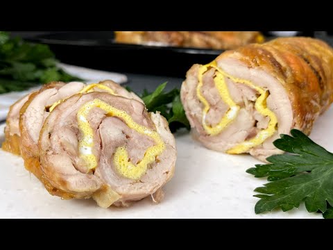 Видео: Как же ВКУСНО! Мой Хит застолья! ВКУСНЕЕ куриного рулета просто нет! На праздники обязательно сделаю