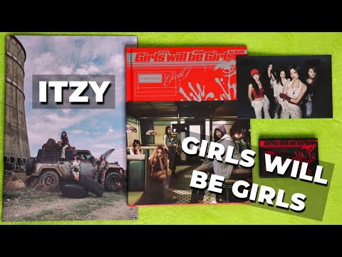 Видео: #распаковка Itzy - Girls Will Be Girls версии Special, Photobook и Nemo Мнение об альбоме #kpop