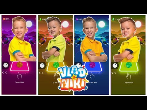 Видео: Влад и Ники - Песня «Танец с гробом» 🎶 Игра «Тайлс Хоп» и «Эдм Раш» 🎮 Кто лучший?