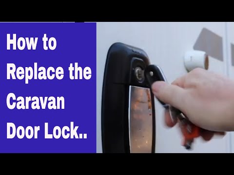 Видео: Замена замка двери каравана