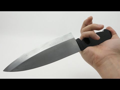 Видео: самый острый клей кухонный нож в мире