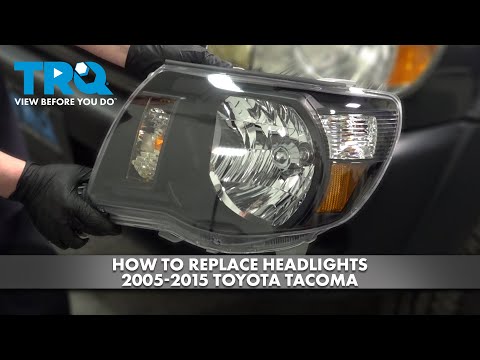 Видео: Как заменить фары на Toyota Tacoma 2005-2015