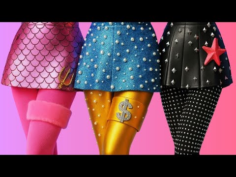 Видео: 🌊 DIY Трансформация Русалки 🧜‍♀️ От Нежного Образа к Сверкающей Королеве Океана!